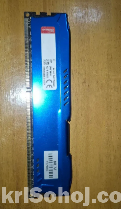 DDR3 8gb Ram Fury HyperX 1600 MHz